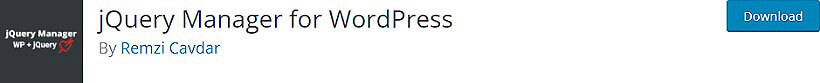 jquery manager WordPress jQuery Plugins