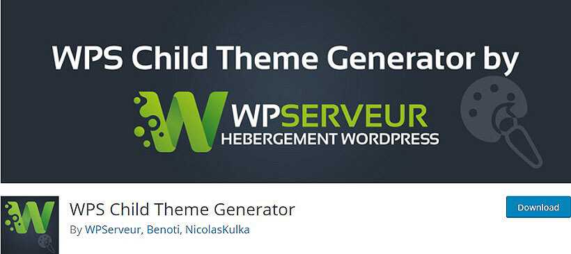 wps child theme