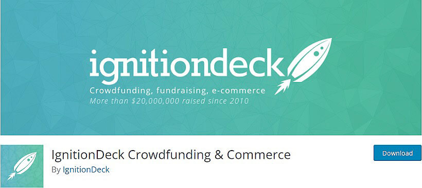 ignitiondeck WordPress Crowdfunding Plugins
