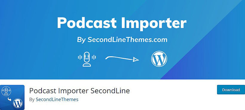 podcast importer