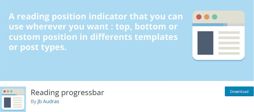 reading progressbar