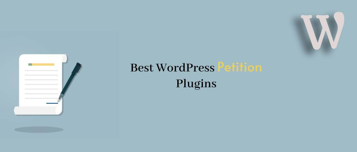 WordPress Petition Plugins
