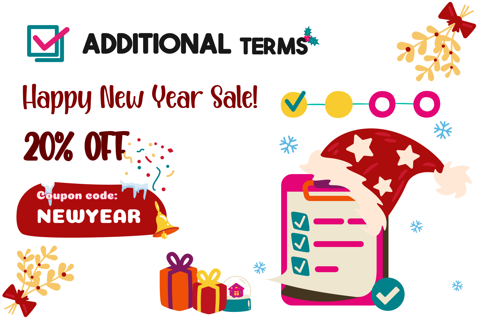 new year additional terms