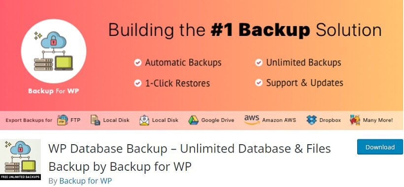 wp database