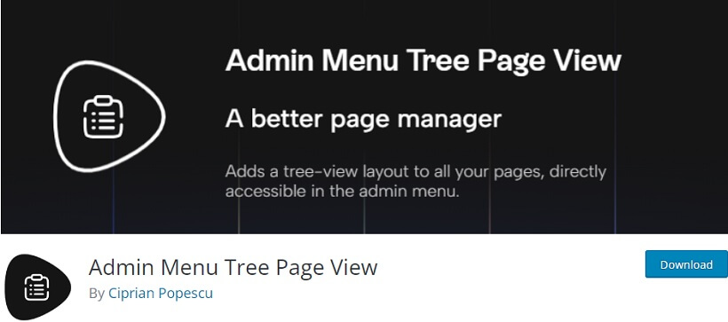 admin menu