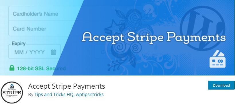 accept stripe