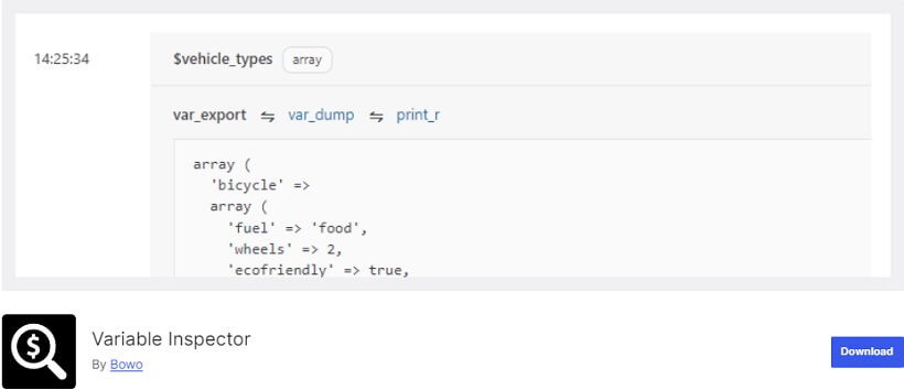 variable inspector