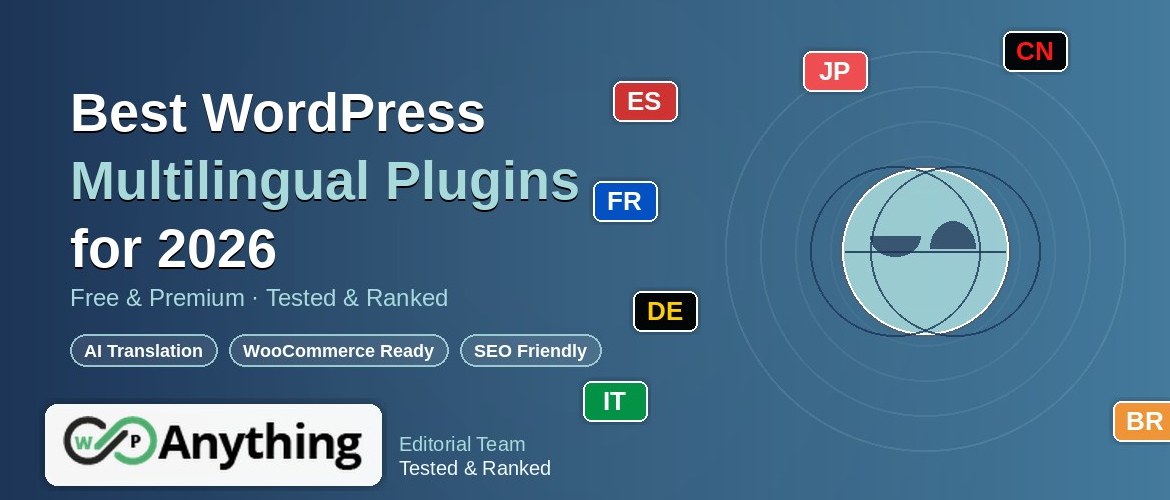 Best WordPress Multilingual Plugins for 2026 (Free & Premium)